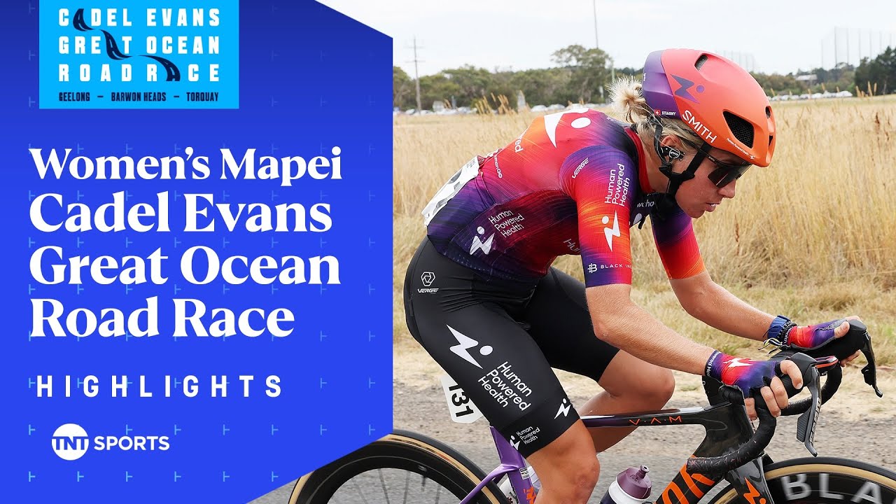 Great teamwork 👏 | Women's Mapei Cadel Evans Great Ocean Road Race Highlights | TNT Sports Cycling