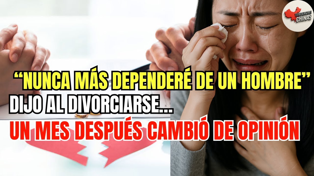“Nunca más dependeré de un hombre” — dijo al divorciarse… un mes después cambió de opinión