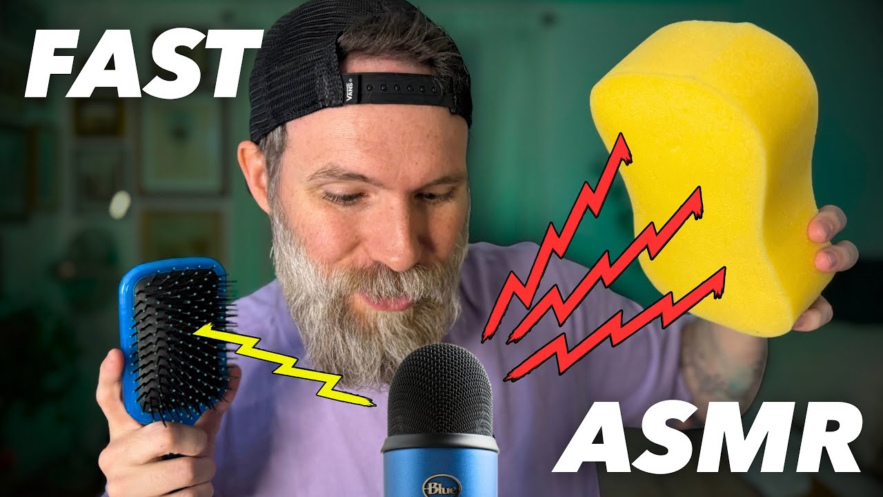 ASMR Fast and AGGRESSIVE Triggers for Chill People ONLY. 
