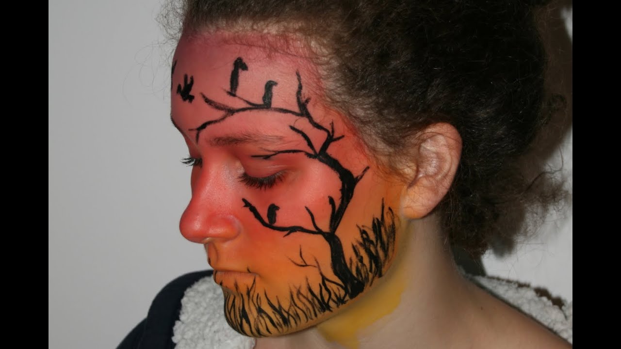 FACEPAINTING: Sunset
