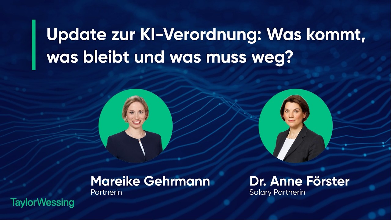 Update zur KI-Verordnung: Was kommt, was bleibt und was muss weg? HR Coffee Break #2