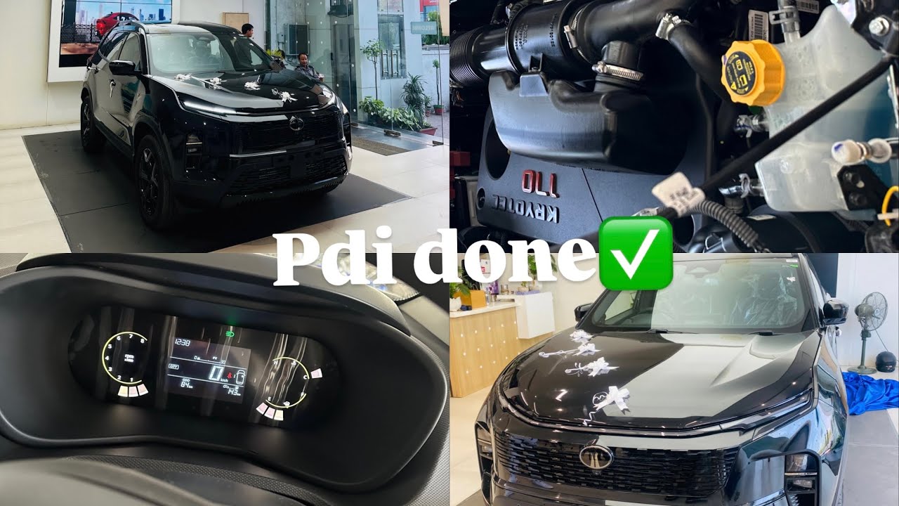 Tata safari Top variant Pdi ( Pre delivery inspection ) Things to check before the delivery of car