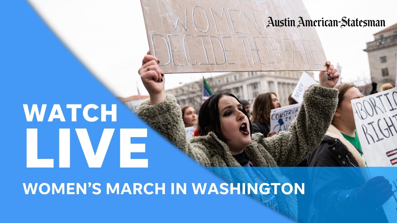 Live: Women's March and rally in Washington D.C. days before before 2024 Election