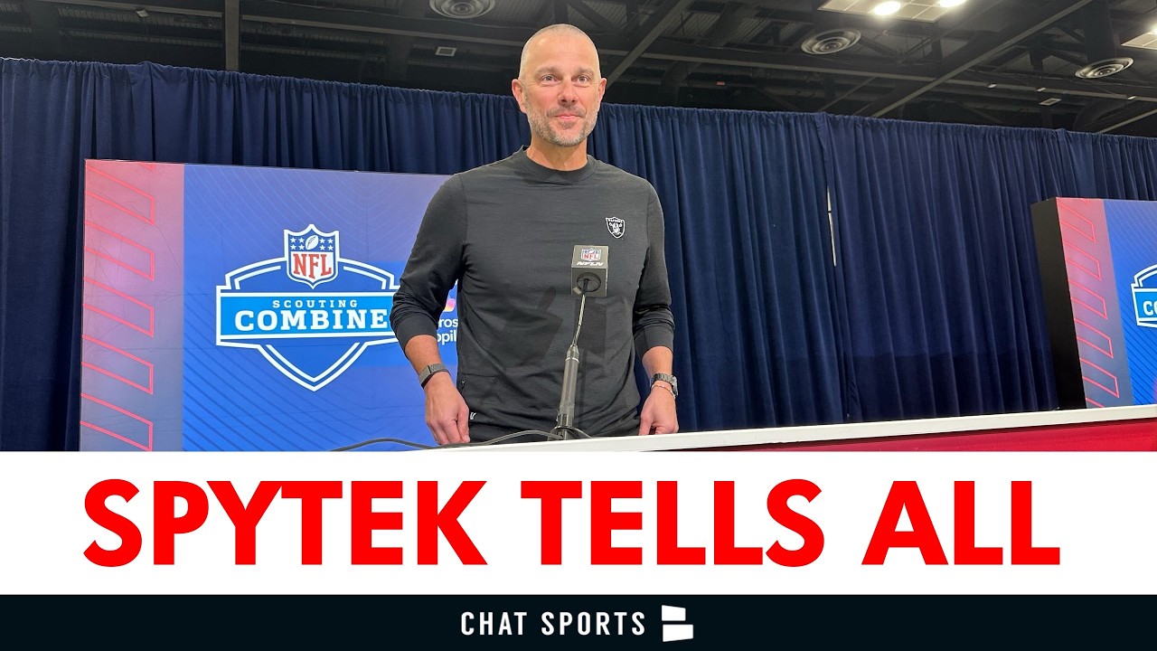 John Spytek NFL Combine FULL Interview Ft. Maxx Crosby Trade Rumors & Fernando Mendoza Draft Talk
