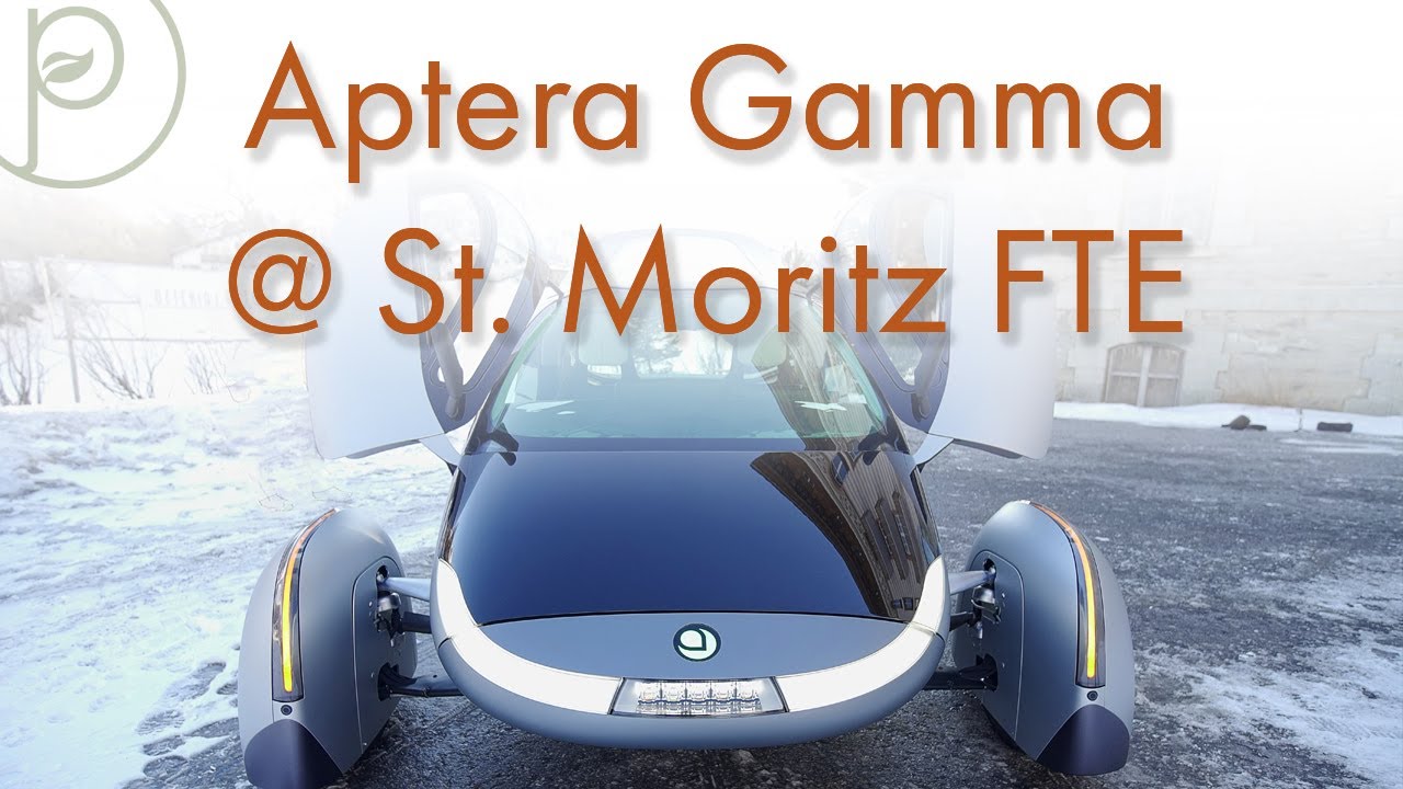 Aptera Gamma in St. Moritz Switzerland - The FTE Event