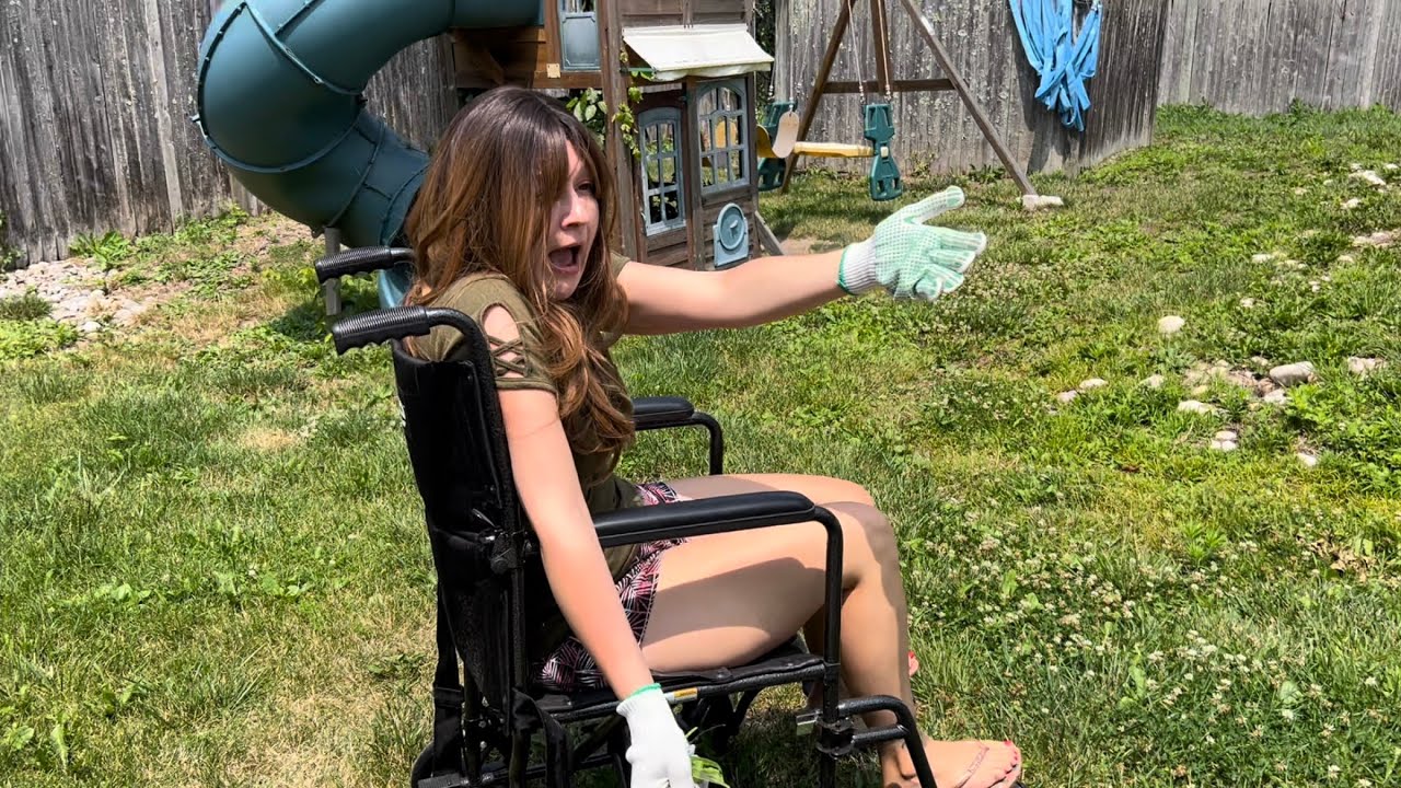 I have Poison Ivy and Get Tipped Over in it!
