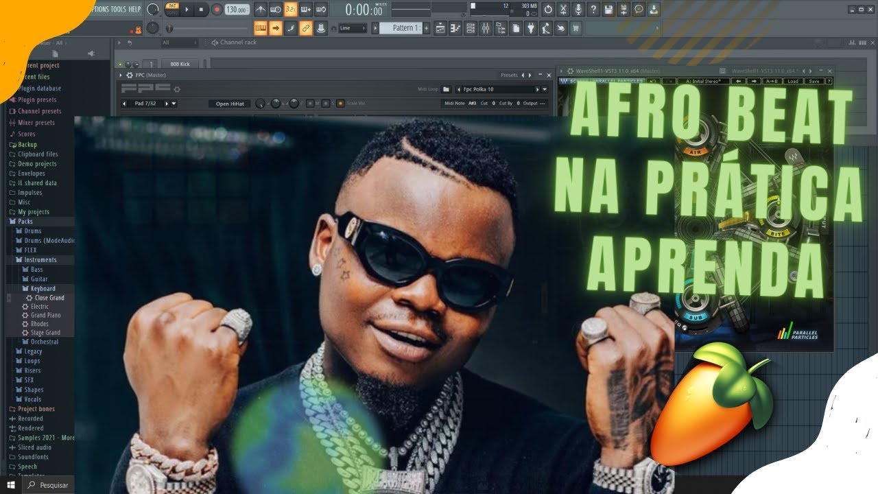 APRENDA a criar instrumental de Afro Beat do Zero até ao fim - parte 1