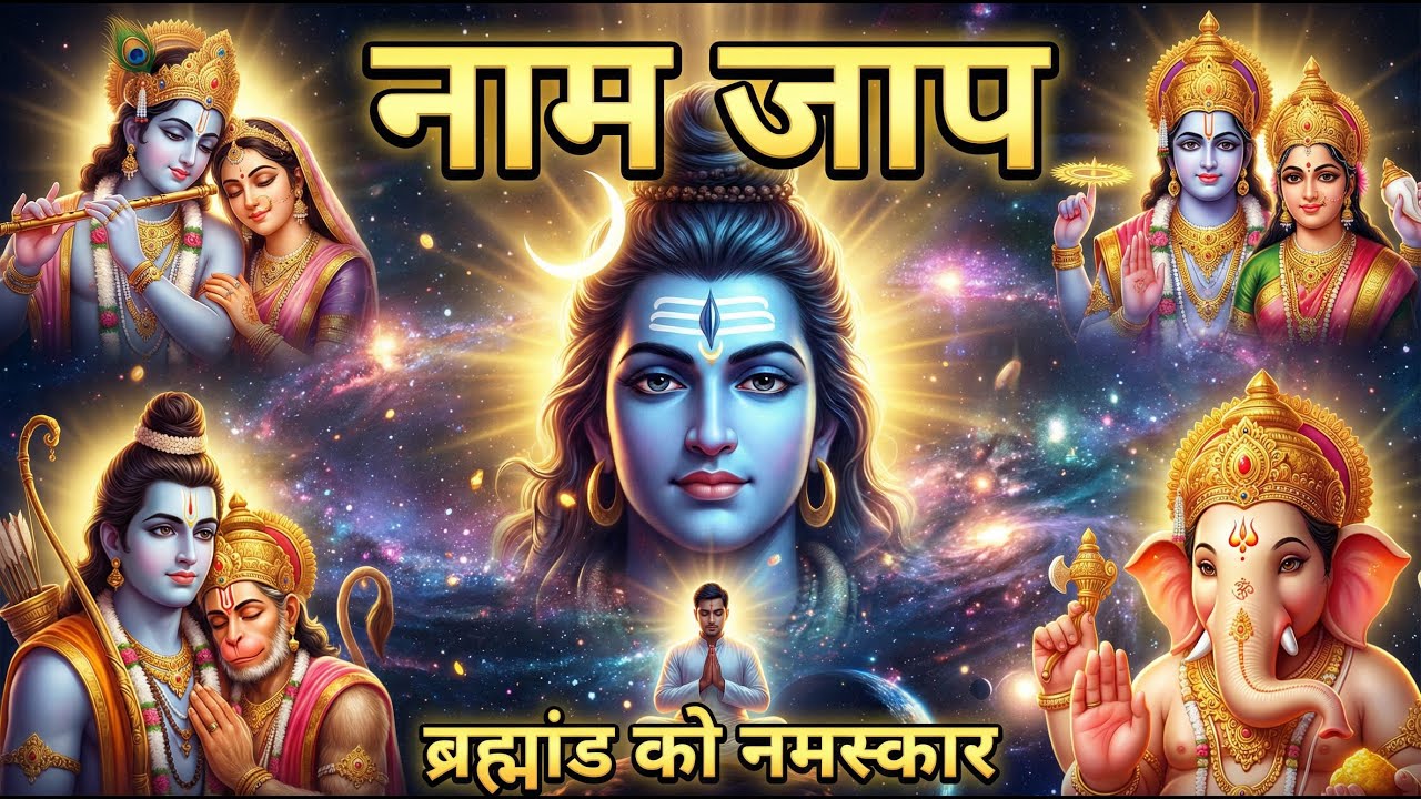 ॐ नमः नाम जाप 🙏 | ब्रह्मांडीय ऊर्जा से जुड़ने का मंत्र
