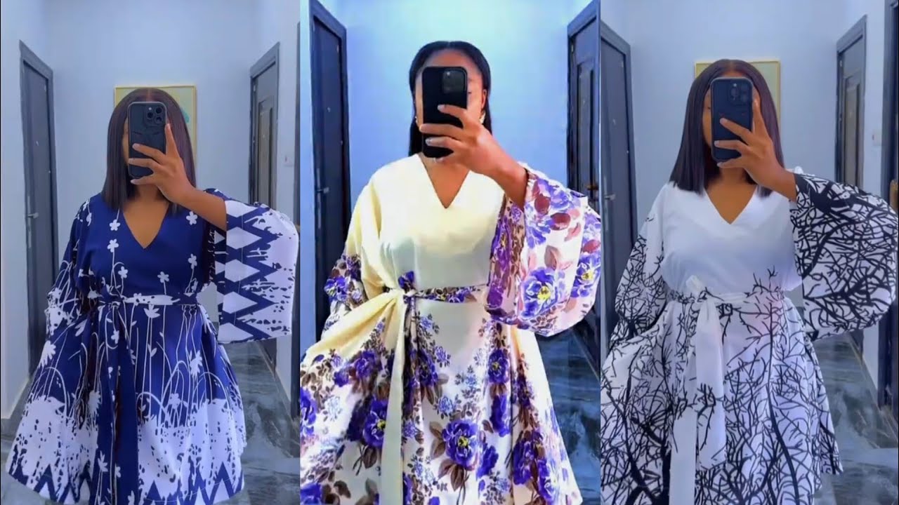 How to Sew Short Circle Flare Gown with Bell Sleeves and Waist Belt