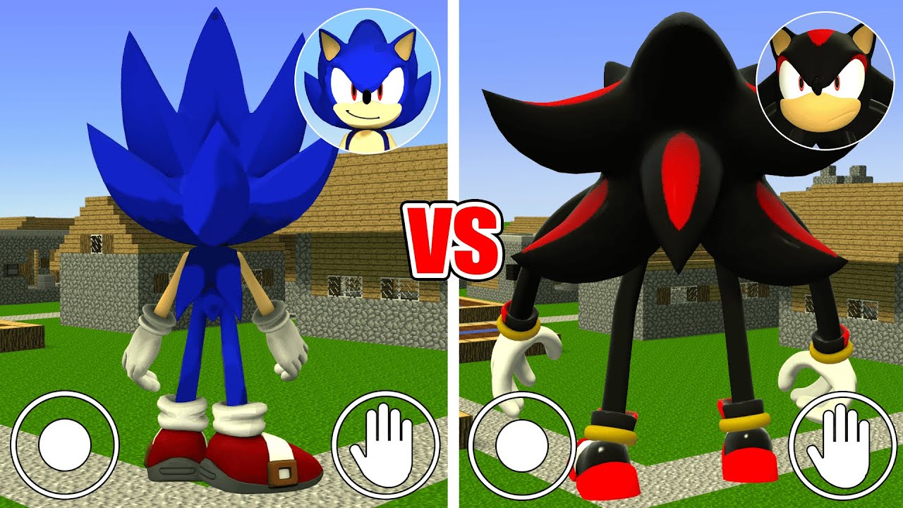 I BECAME NEW SONIC.EXE vs I BECAME INNYUME SMILEY SHADOW in Minecraft! (Garry's Mod)