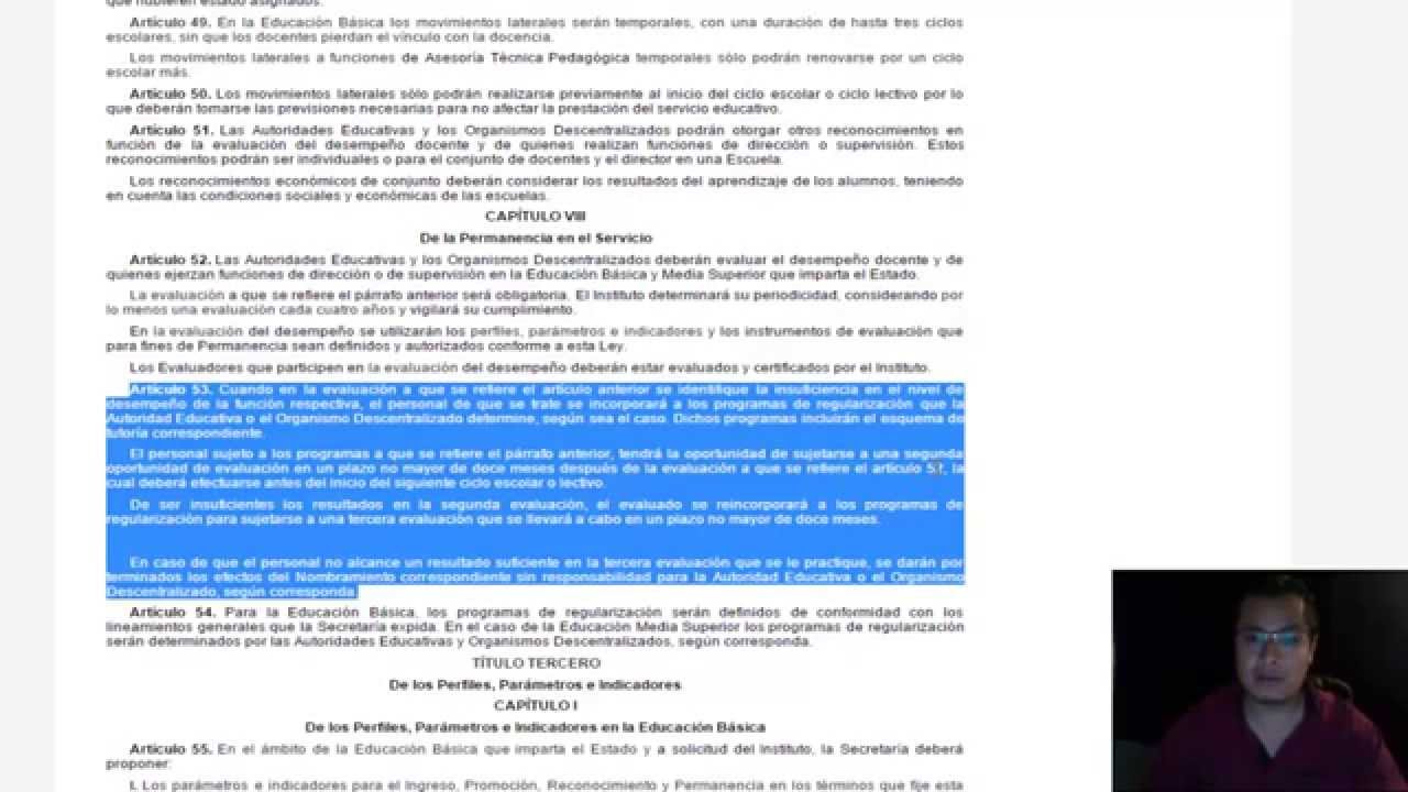 Soy Docente:Hablemos un poco de la Ley General del Servicio Profesional Docente