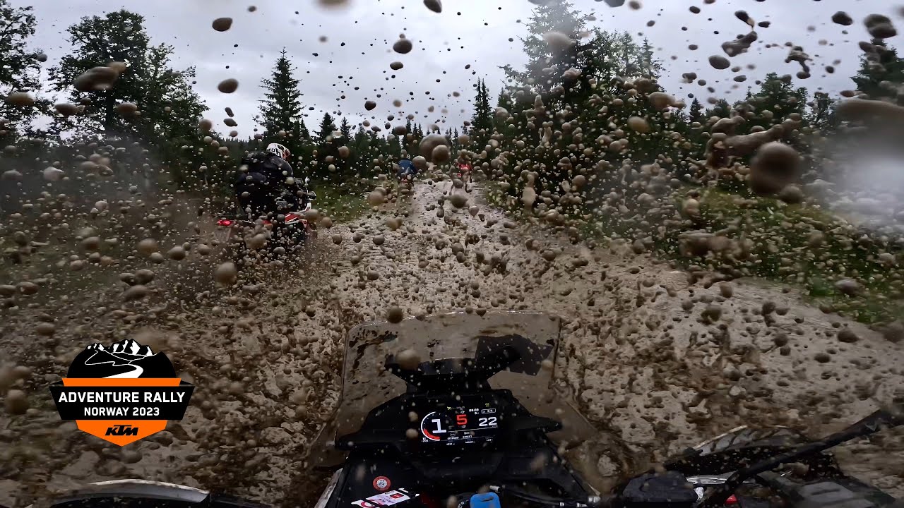 KTM Adventure Rally Norway Day 1 || KTM 890 ADVENTURE R | DAY 1 POV | Mitas E07+