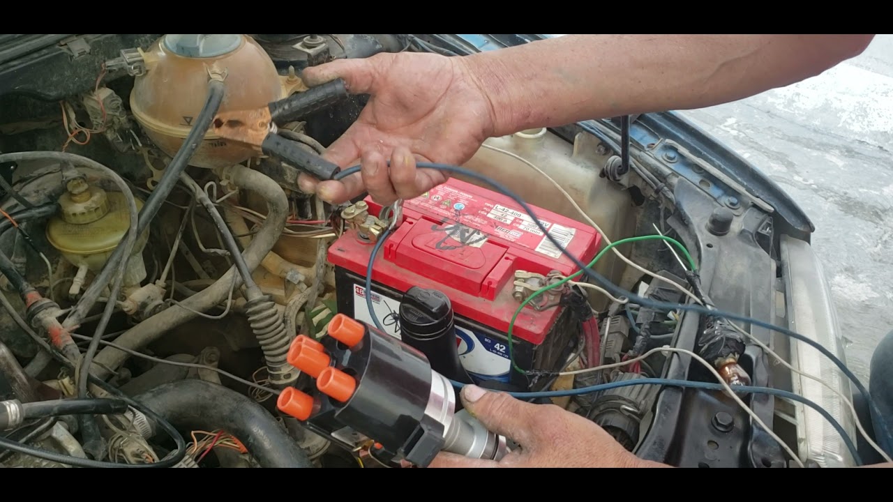 COMO CHECAR EL ENCENDIDO O TRANSFORMADOR DE CORRIENTE Y EL DISTRIBUIDOR DEL JETTA 2005