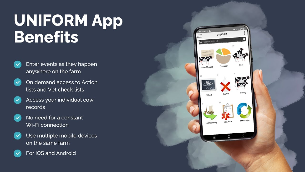 Your herd at your fingertips - Discover the top 3 features of our mobile app