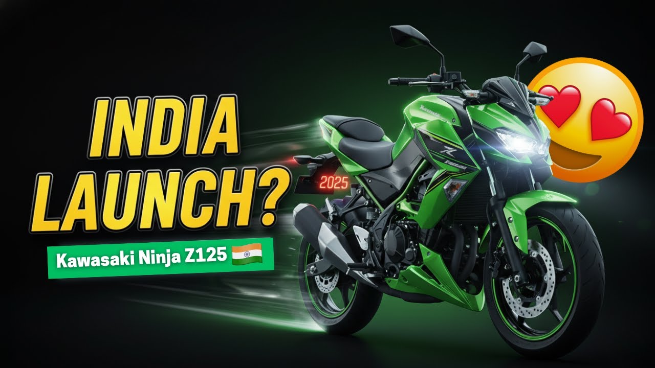 Finally! Kawasaki Z125 2025 Coming to India? 😱 | Full Launch & Specs Details