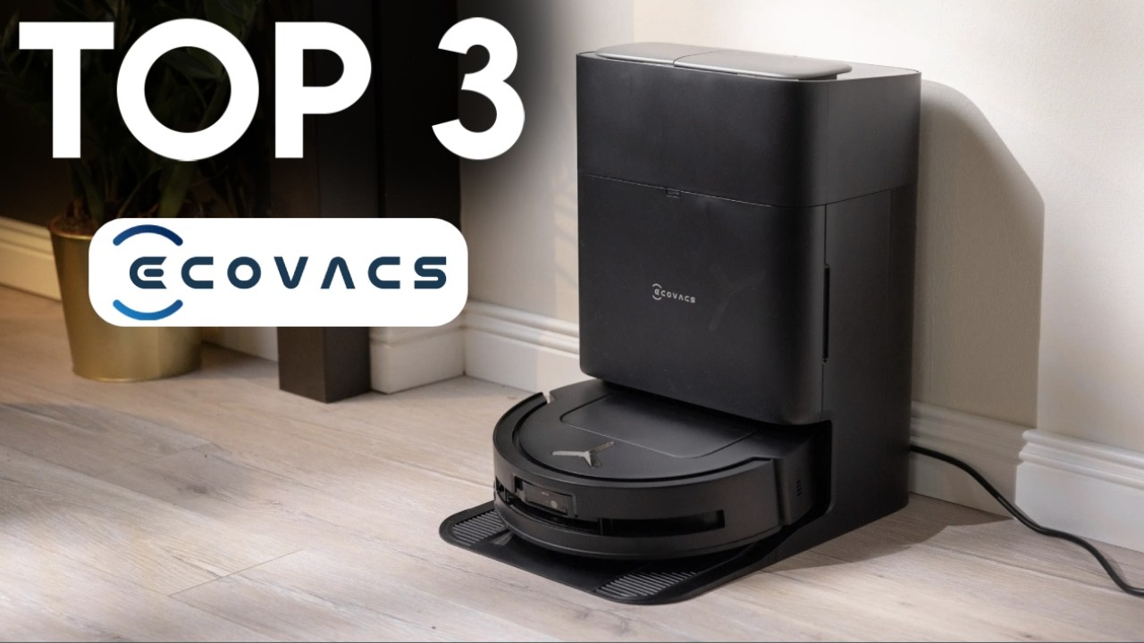 TOP 3 : Meilleur Robot Aspirateur Laveur Ecovacs 2026