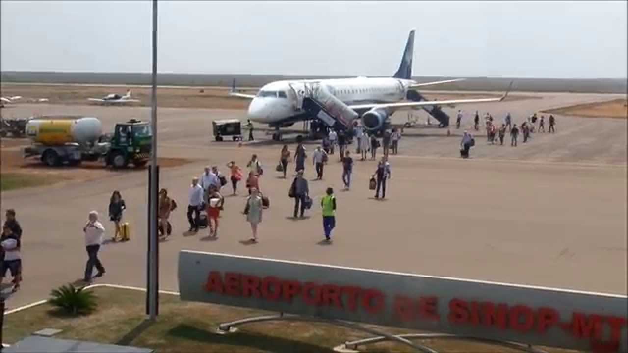 Aeroporto de Sinop - Mato Grosso - Movimento - Azul Linhas Aéreas e Passaredo