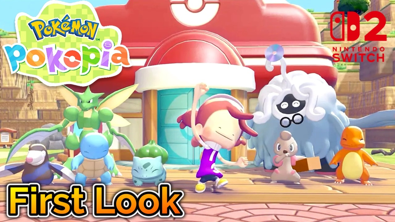 Pokemon Pokopia - First Look - Launch Day! - Switch 2