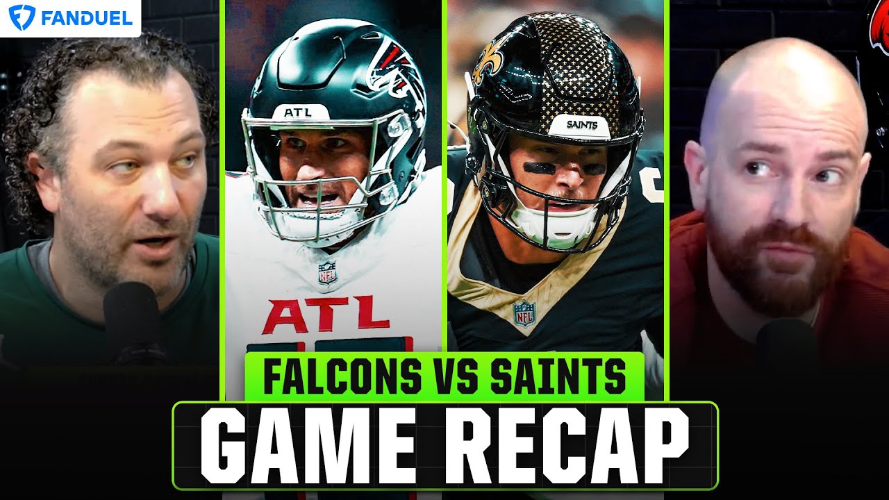 Falcons vs Saints Полный обзор + Реакции