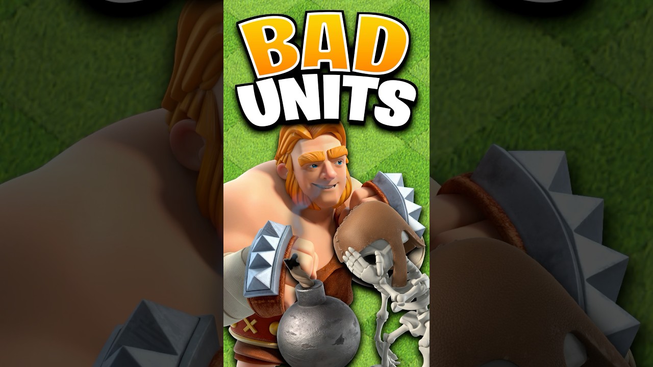 Ranking the WORST Troops in Clash of Clans