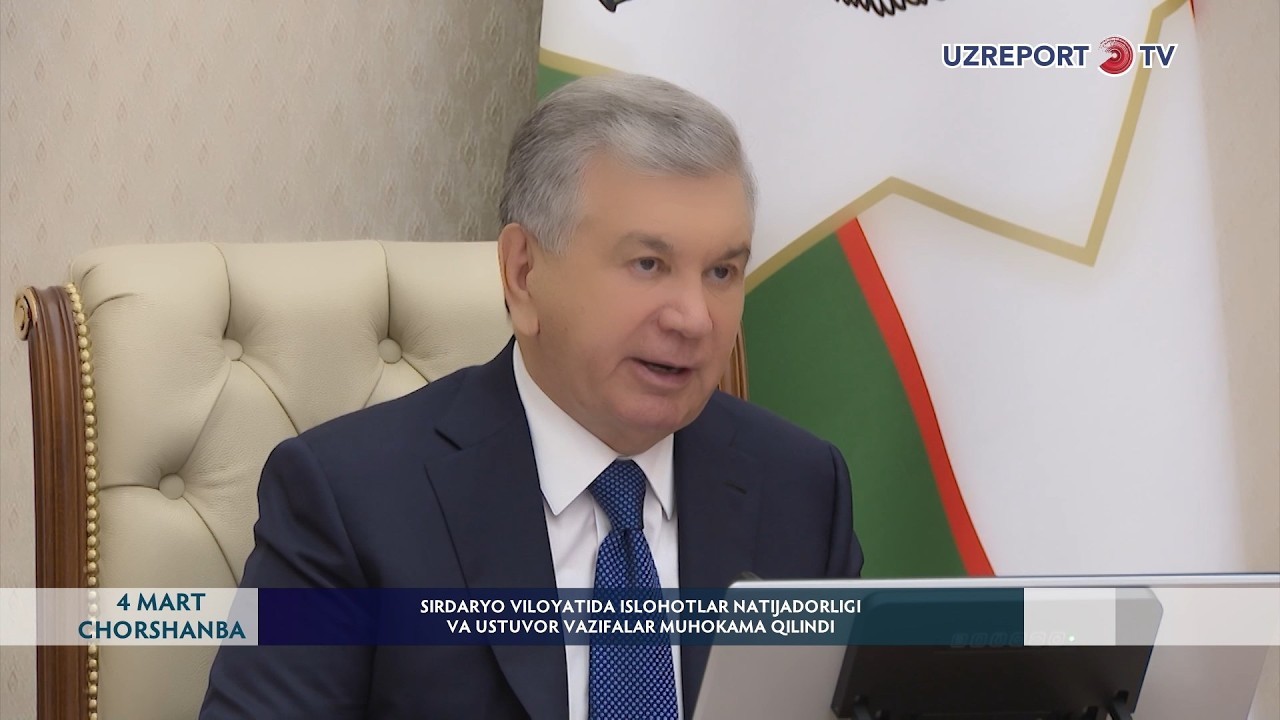 Sirdaryo viloyatida islohotlar natijadorligi va ustuvor vazifalar muhokama qilindi