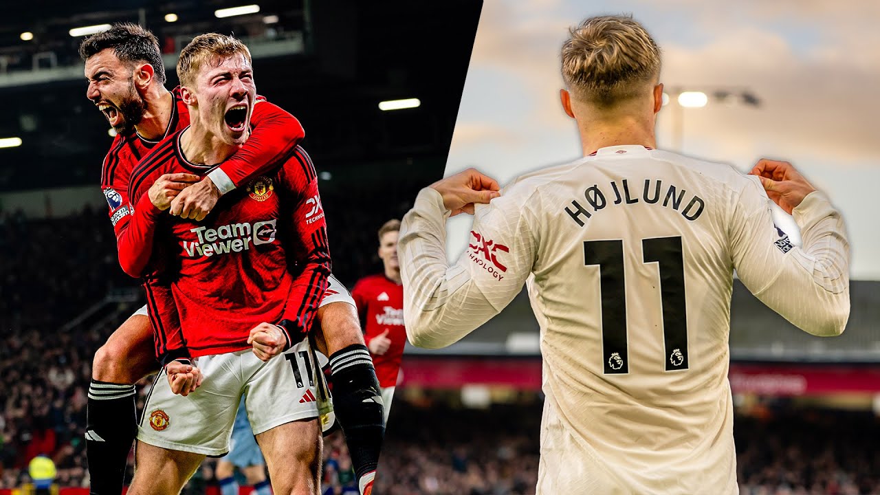 Rasmus Hojlund's Record-Breaking Run! 🤩 | Youngest In Charge 🔥