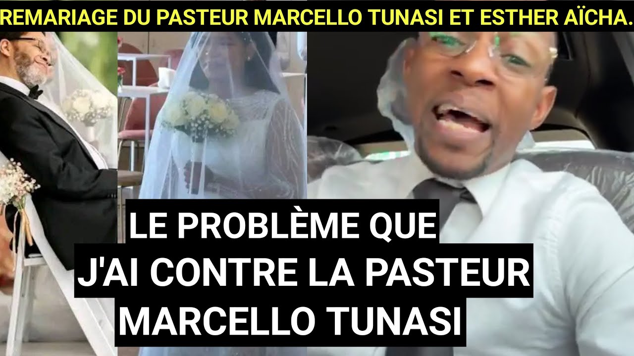 Remariage du pasteur MARCELLO et Aïcha Esther. Le général Dieunedort kamdem parle