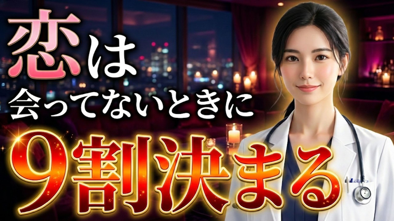 【99%の男性が知らない】「会っていない時間」こそが本番。心理学が証明する、相手の脳から離れなくなる大人の恋愛術｜大人恋愛セラピー