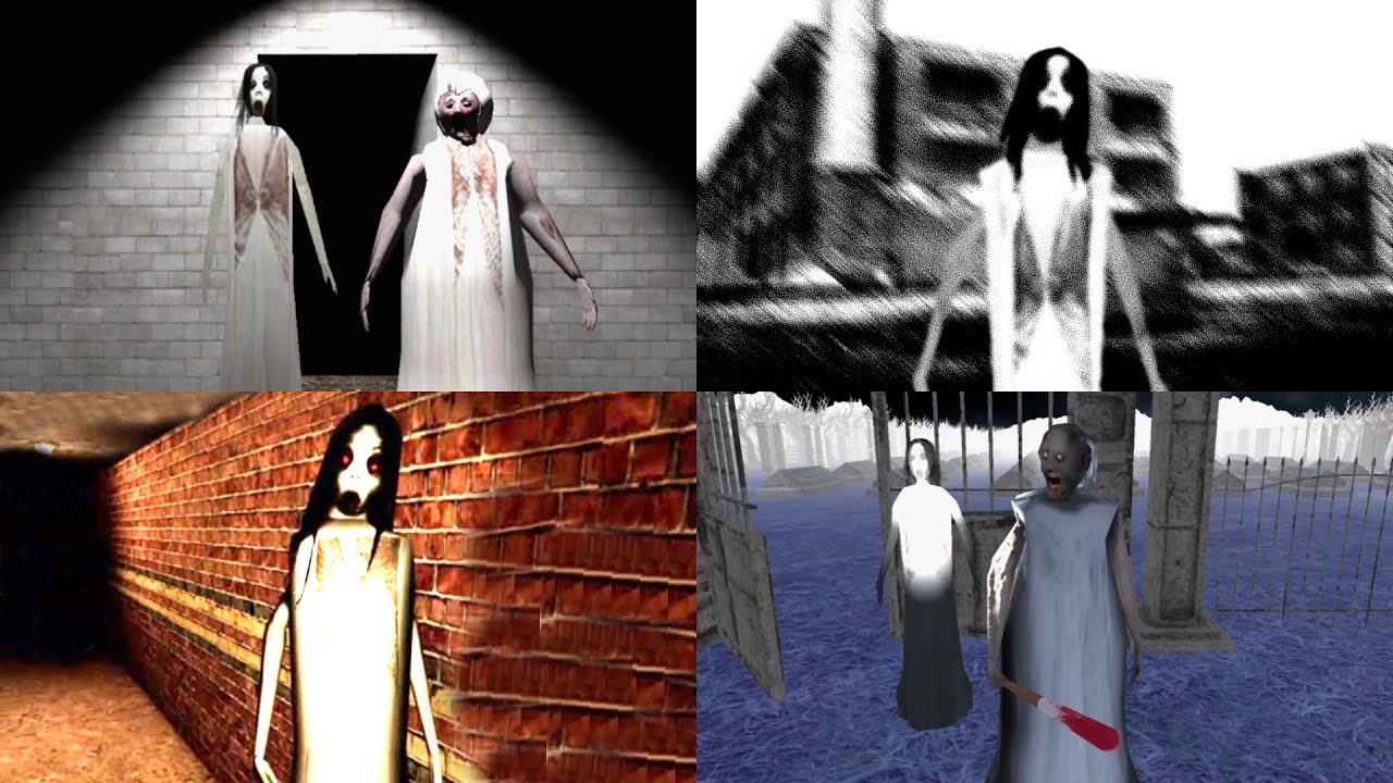 Slendrina  Unofficial Endings - Slendrina Warehouse - Slendrina The Cemetery - Return of Slendrina