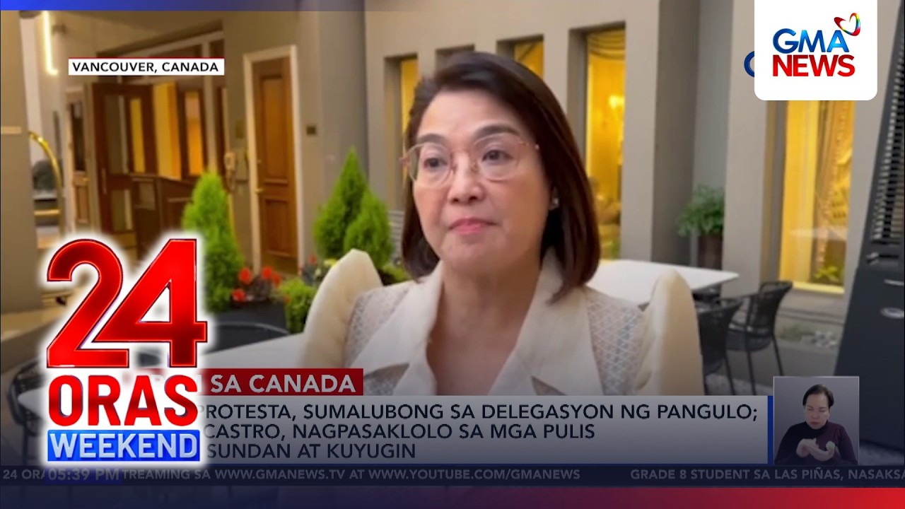 Usec. Claire Castro heckled in Vancouver | 24 Oras Weekend