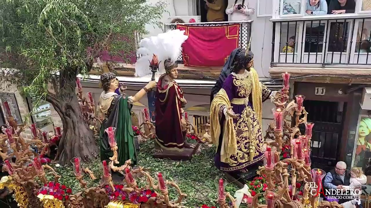 [4K] PRENDIMIENTO POR PELOTA | SEMANA SANTA 2025 CÁDIZ | AM LA SALUD CÁDIZ