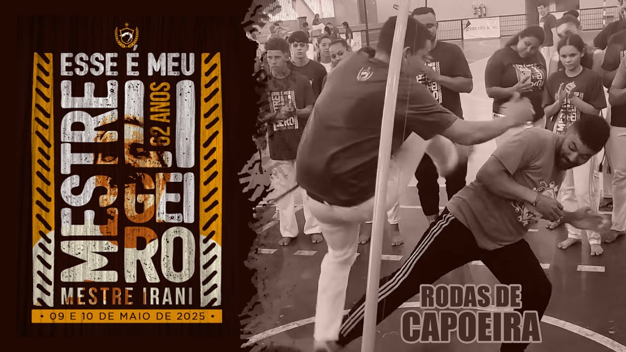 Rodas de Capoeira  | Evento Esse é Meu Mestre Ligeiro 2025 | CDO Natal | Mestre Irani