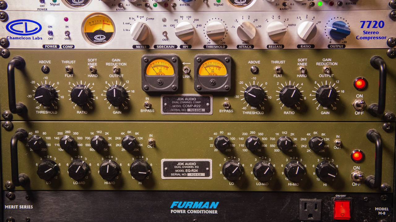 Joey Stuckey Shadow Sound Studio Analog Outboard Gear