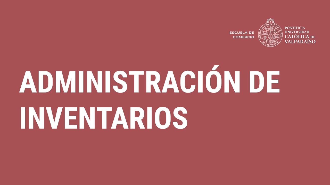 Administración de inventarios
