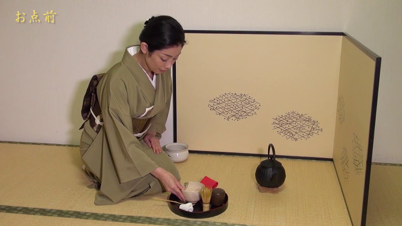 「町五小茶道部・盆略点前」