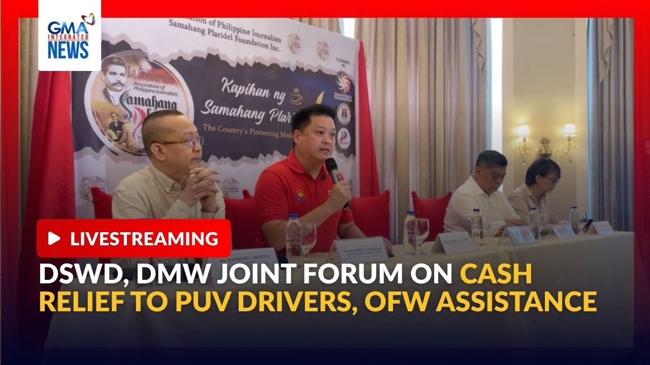 LIVE - DSWD, DMW joint forum on cash relief and OFW assistance... - Replay | GMA Integrated News