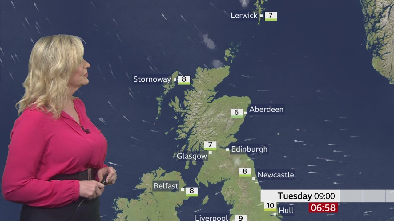 Carol Kirkwood - BBC Breakfast Weather 21/04/2020