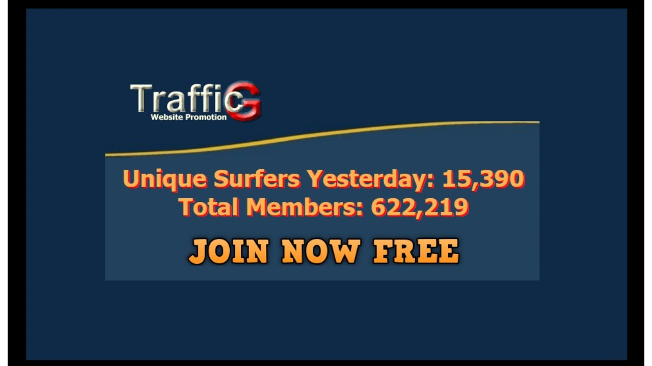 Get Free Website Traffic WithTraffic G