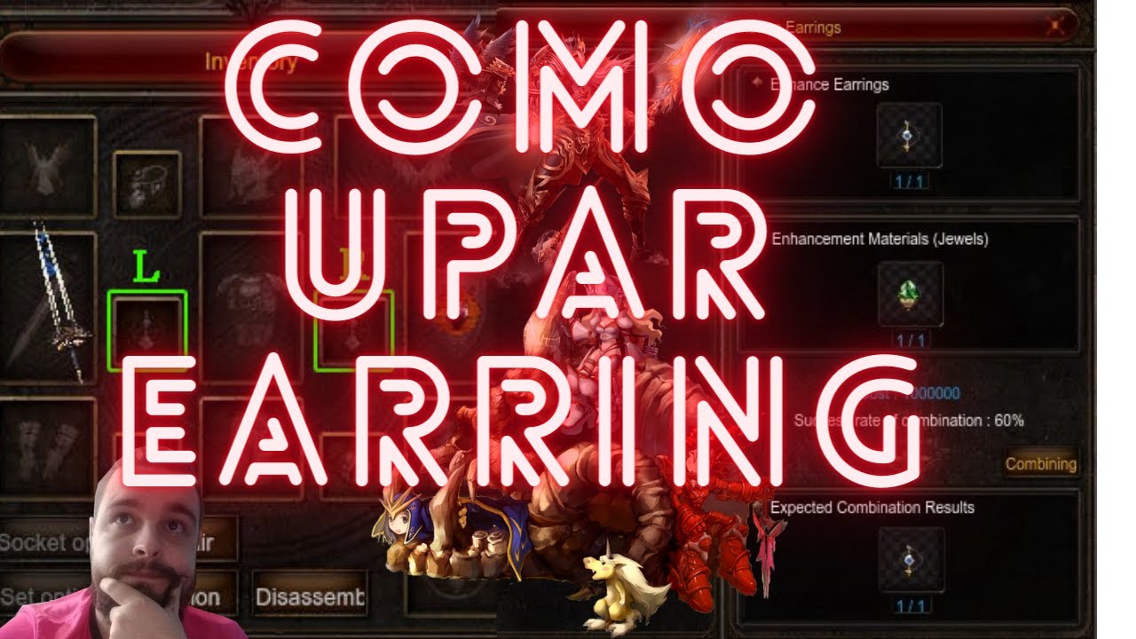Como evoluir Brinco (Earring) MU ONLINE - Real MU