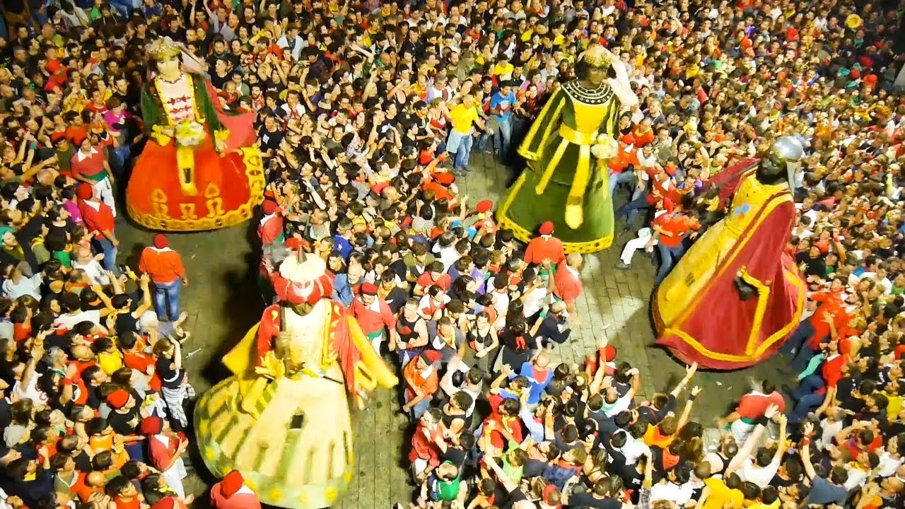 Els Gegants de la Patum de Berga