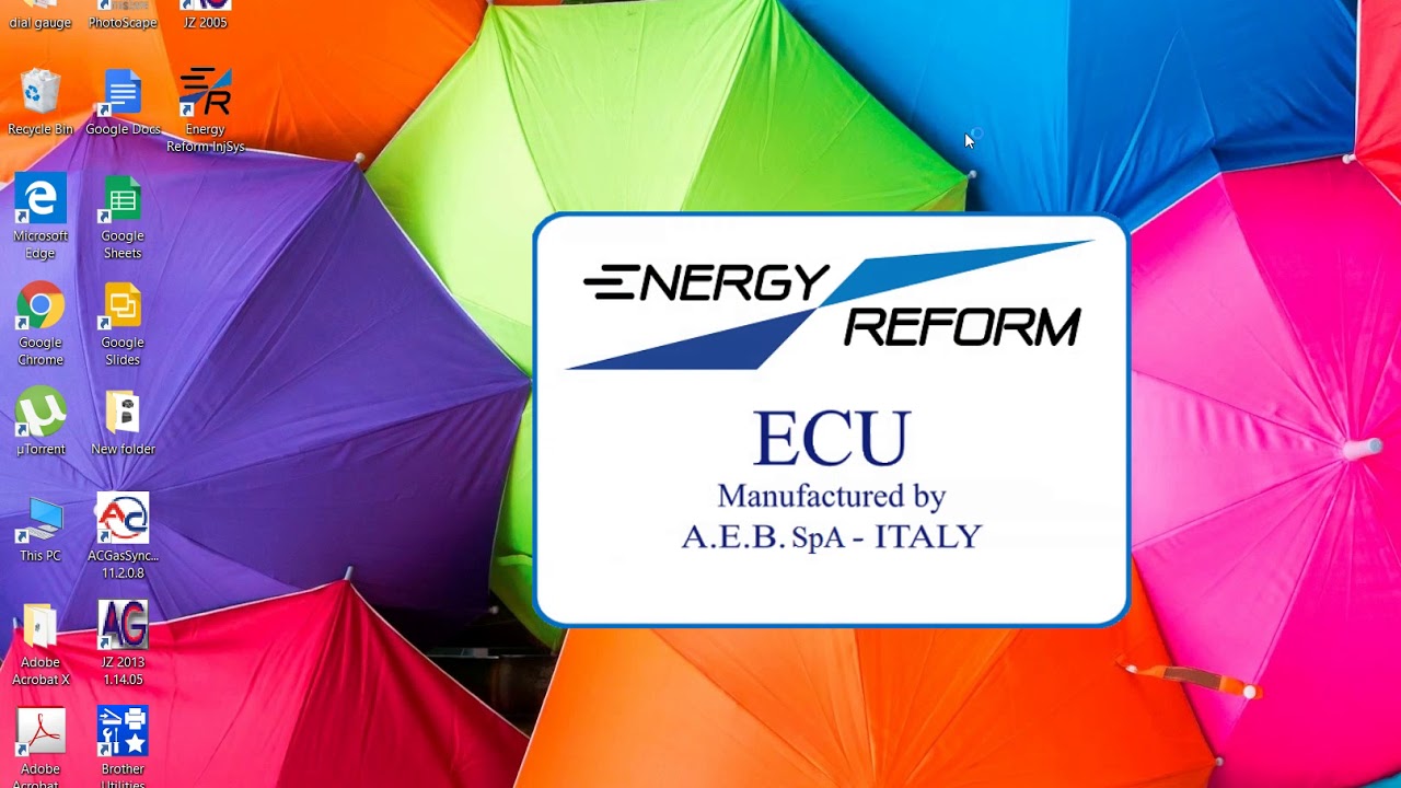 วิธีติดตั้งโปรแกรมจูนแก๊ส energy reform