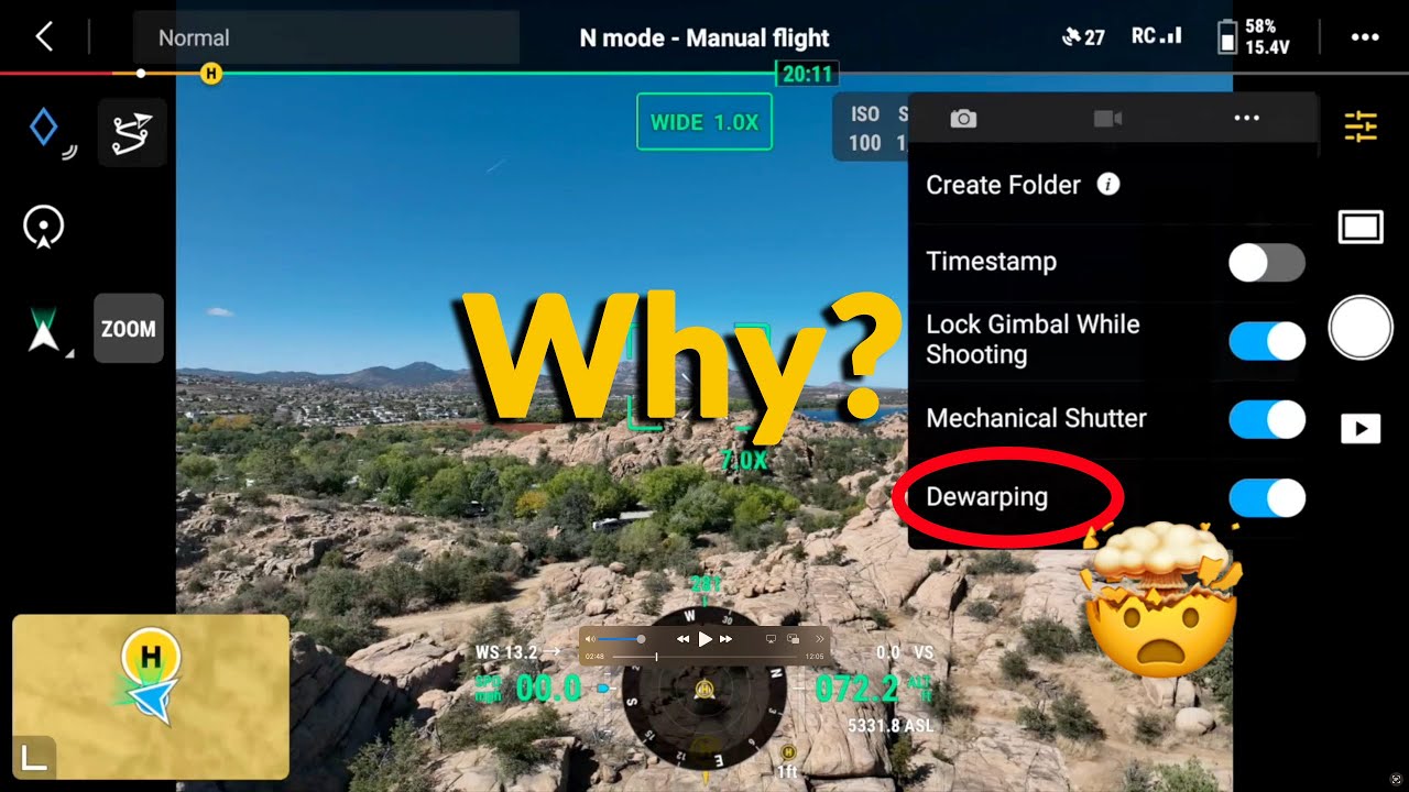 Mavic 3E Dewarping - I Still Don't Get It