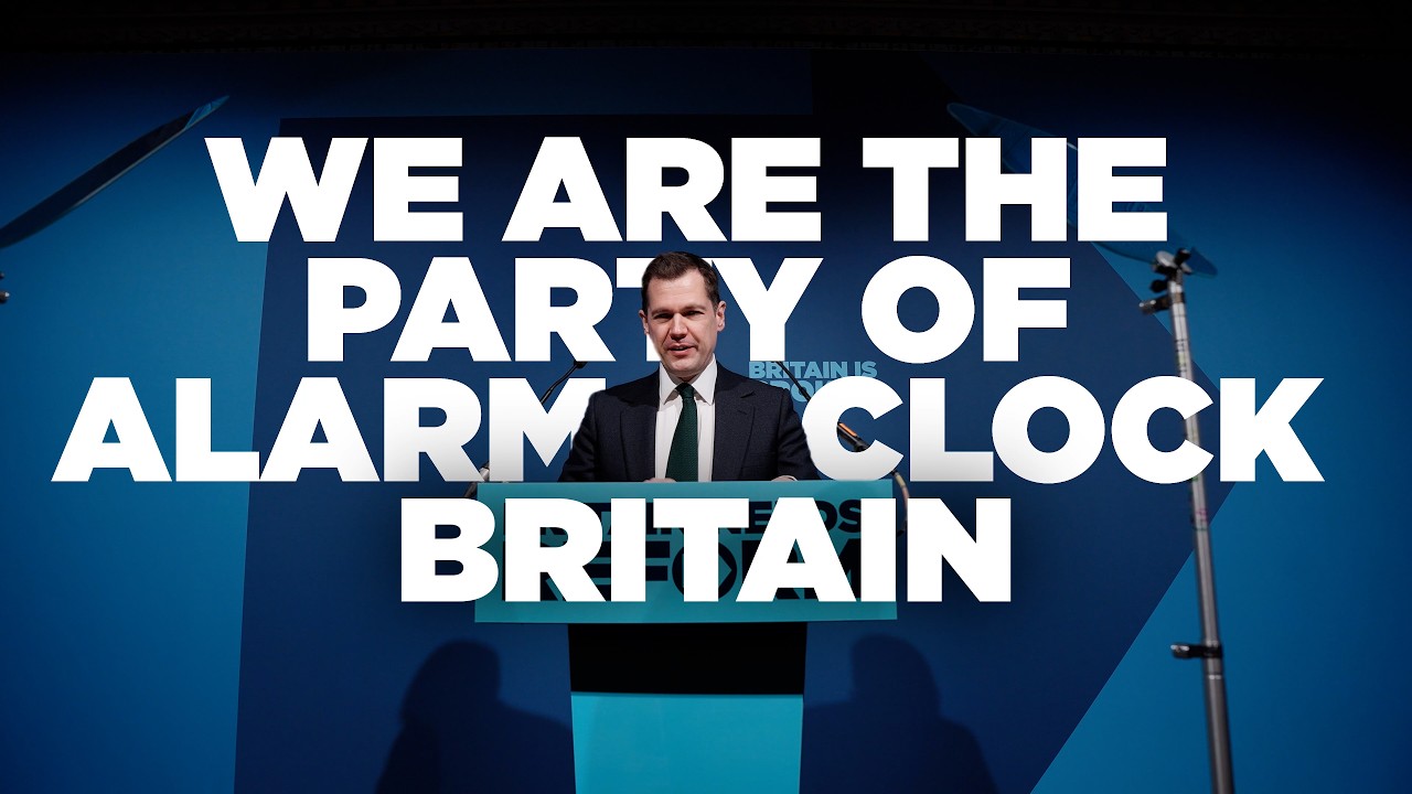 Robert Jenrick | First Reform UK Shadow Chancellor of the Exchequer Speech.