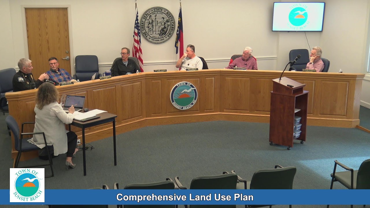 Town of Sunset Beach Planning Board Meeting 12-18-2025