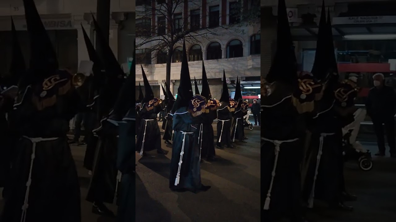 banda de cornetas y tambores de la cofradía de la Santa Vera Cruz Bilbao
