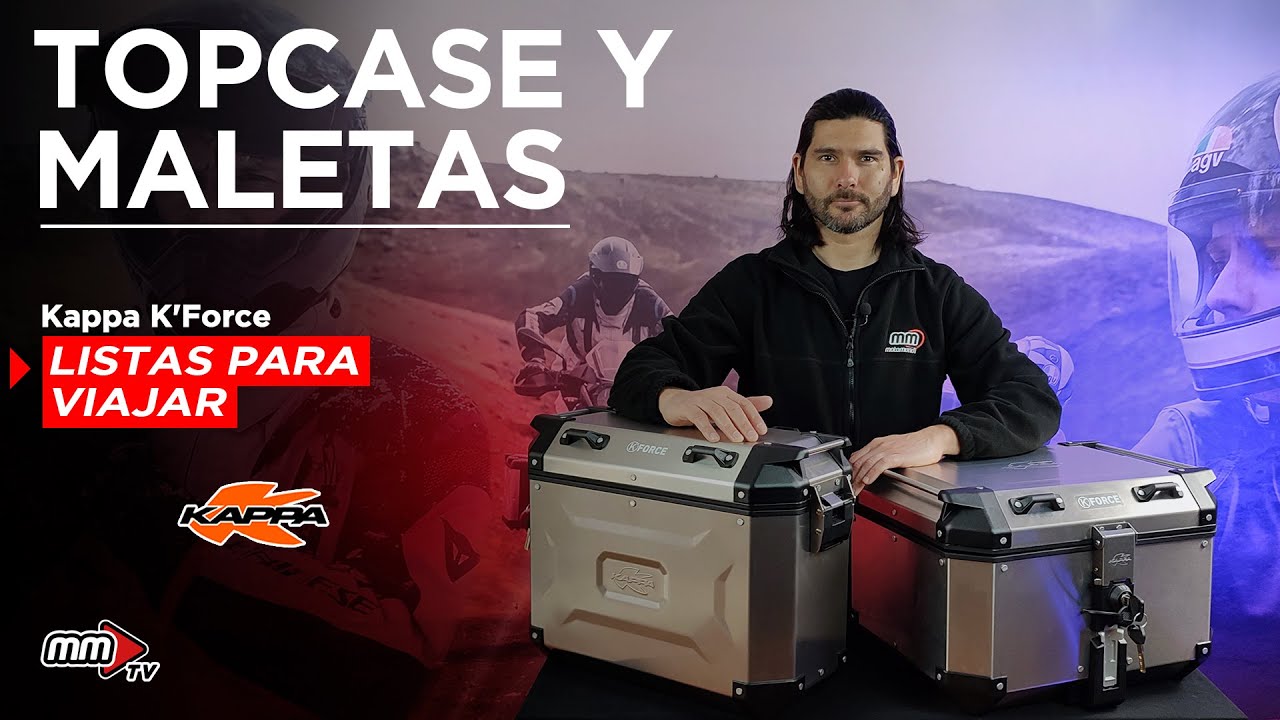 Kappa Top Case y maletas de la linea K'Force | Review de producto