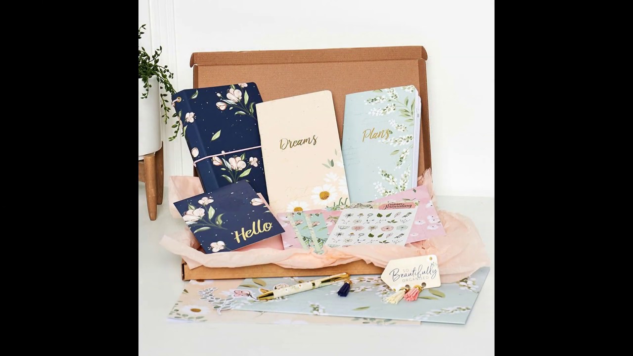 Unboxing | So Beautifully Organised Stationery Box 1 | Traveler's Notebook Set