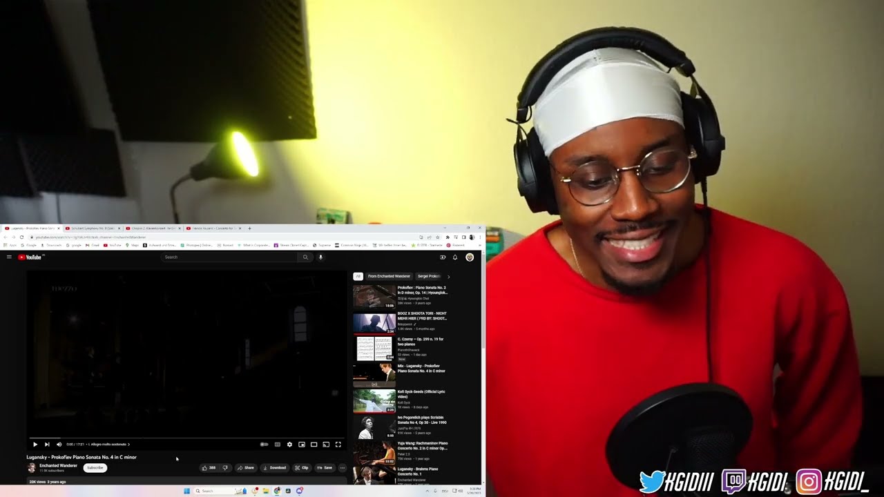An emotional meeting with prokofiev| Lugansky: Prokofiev Piano Sonata No.4| Classical Music Reaction