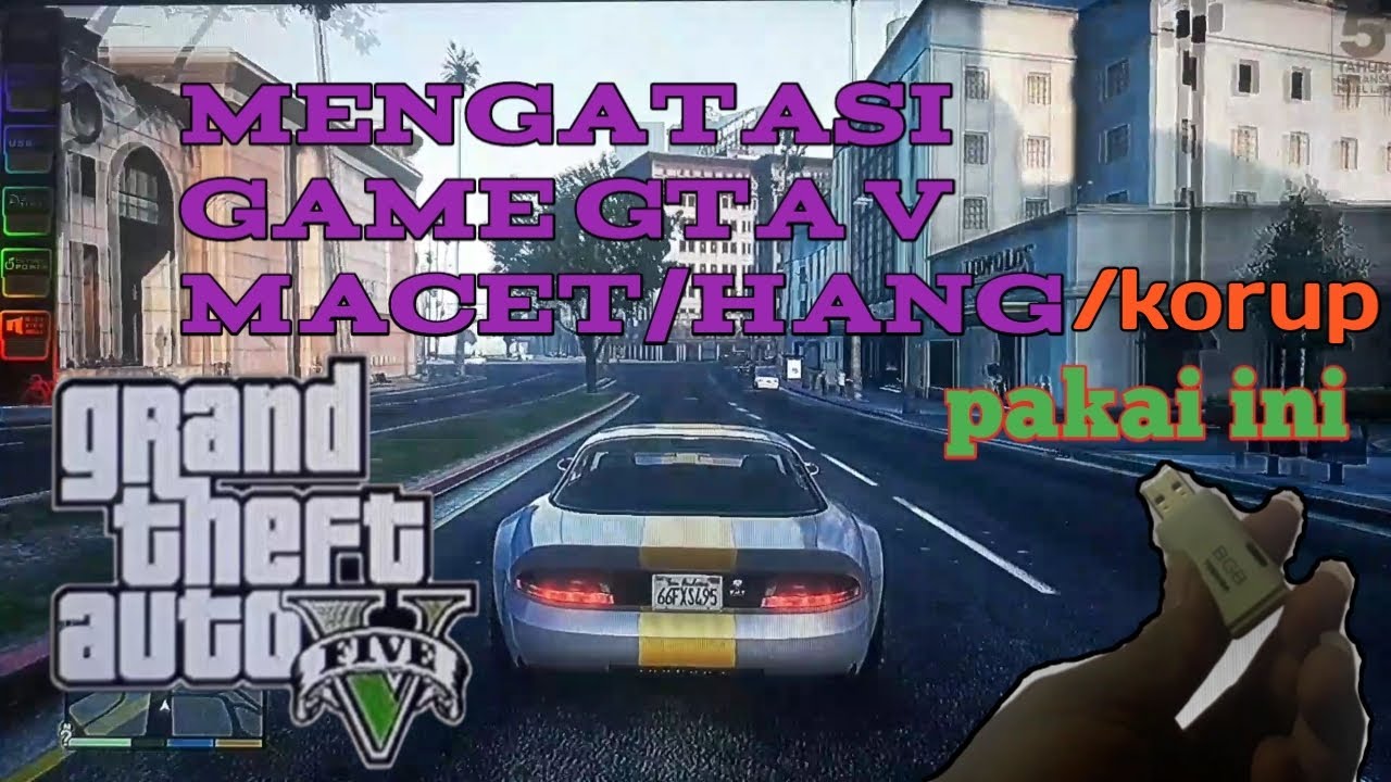 Mengatasi macet game gta v saat ditekan tombol start