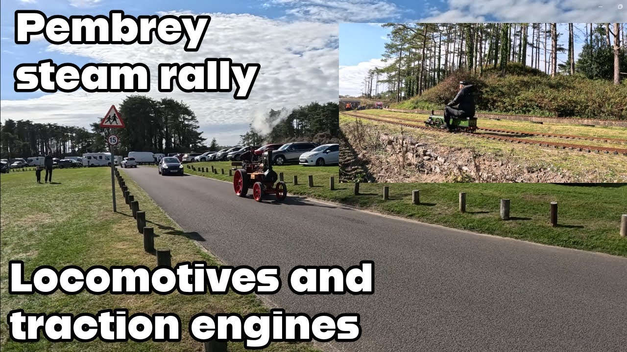Saturday at Pembreys Steam Rally, 2025